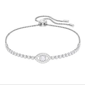Swarovski Evil Eye tennis bracelet - adjustable